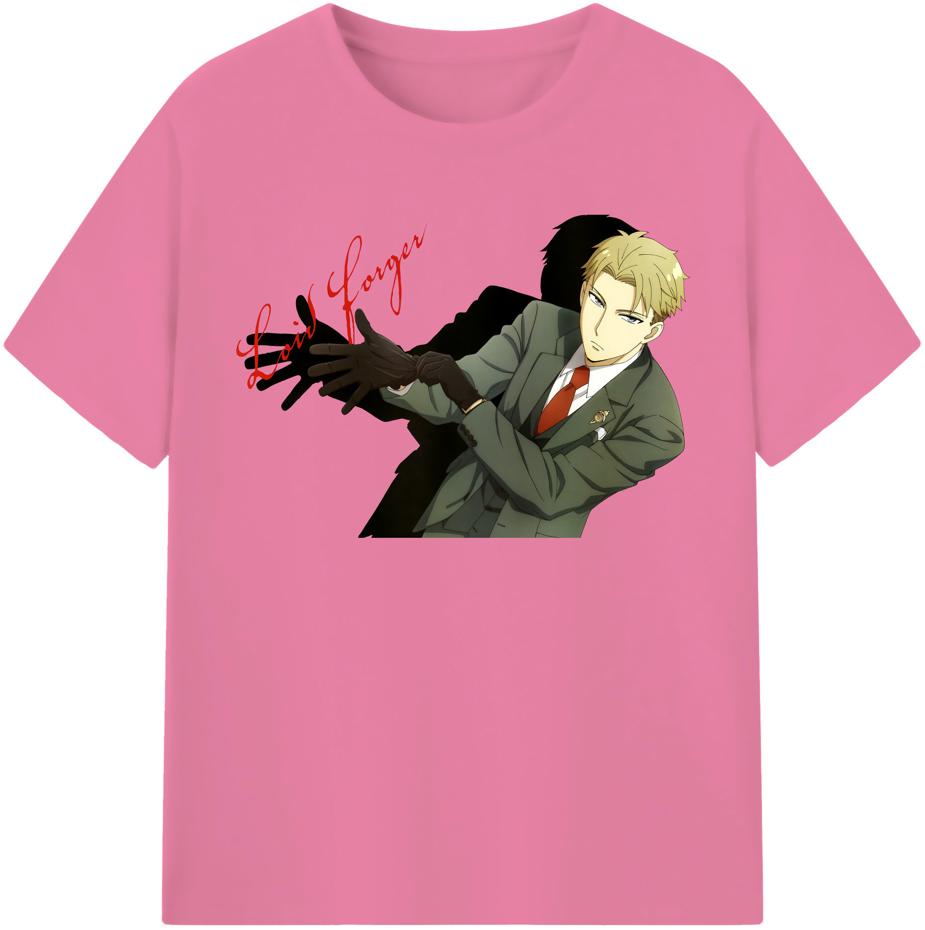 （画像用） SPY×FAMILY间谍家家酒 綿100％半袖Tシャツ（フロントプリント）